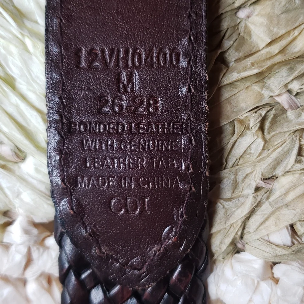 Reversible belt, black/brown size 26-28